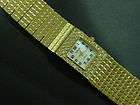14K SEIKO LASALLE WATCH WITH NATURAL GOLD NUGGET BAND ALL GOLD 40.7 