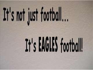Philadelphia Eagles Football Vinyl Wall Decal Sticker  