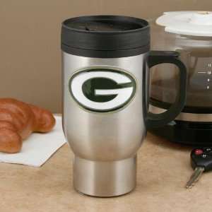  Green Bay Packers 16oz. Stainless Steel Travel Mug Sports 