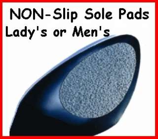 Two pairs ( 2) Mens Sole GRIPS for bottoms of shoes non slip material 