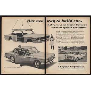  1961 Chrysler Lancer Suburban Newport Unibody 2 Page Print 