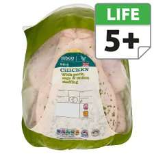 Pork/Sge/Onion Stuffed Whole Chicken 1.60Kg   Groceries   Tesco 