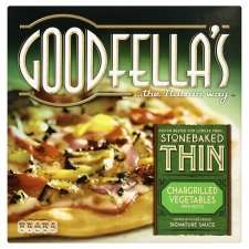Goodfellas Stonebaked Thin Chargrilled Vegetable 400G   Groceries 