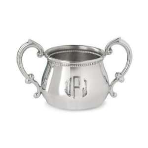  Pewter Double Handled Baby Cup Jewelry