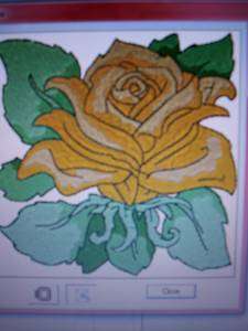 10 Rose Embroidery Designs 4x4 and 5x7  