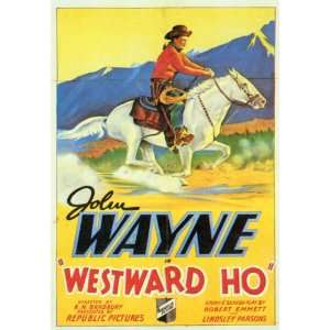  Westward Ho   Movie Poster   27 x 40