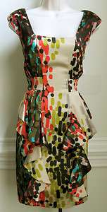 Jessica Simpson   Womens Sleeveless Dress, Size 4, Multi Color, New 