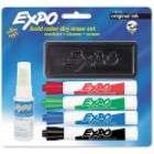 EXPO Dry Erase Starter Set, Chisel Tip, Assorted, 4/Set
