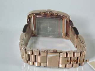   MK 5488 Womens Davenport Chronograph Rosegold Stainless Steel Watch