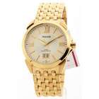 Armitron Mens Gold Tone Stainless Steel Multi Function Dress Watch