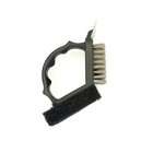 Charcoal Companion 2 in 1 Grill Brush with Black Plastic Handle