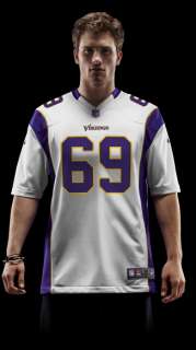   . NFL Minnesota Vikings (Jared Allen) Mens Football Away Game Jersey