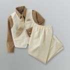 Holiday Editions Infant Boys 4 Piece Linen Vest Set