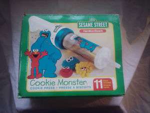 Sesame Street COOKIE PRESS   Hamilton Beach Cordless  