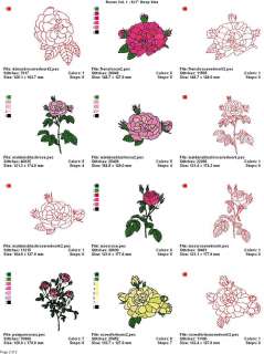 THERE ARE 24 BEAUTIFUL ALL ORIGINAL MACHINE EMBROIDERY DESIGNS IN 