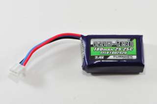   EFLB1802S20 180mAh 2S 7.4V 25C LiPo E Flite Stryker UMX Beast / Sbach