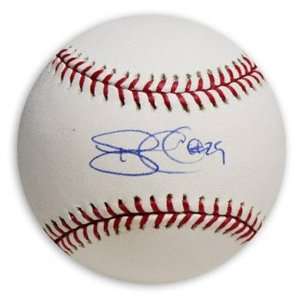  Tony Clark Autographed Baseball