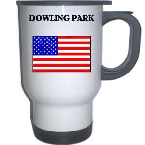  US Flag   Dowling Park, Florida (FL) White Stainless 