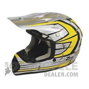  Zamp FV 20 Air MX Helmet   X Small/Yellow/Silver 