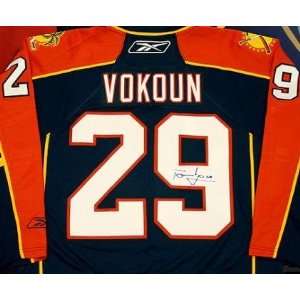  Tomas Vokoun Autographed Hockey Jersey (Florida Panthers 