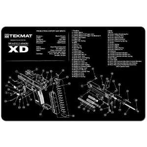 Springfield Armory XD Gun Cleaning   Armorers Bench Mat  