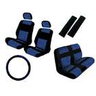   Covers for Low Back Bucket Seat and Standard Bench Seat   Blue