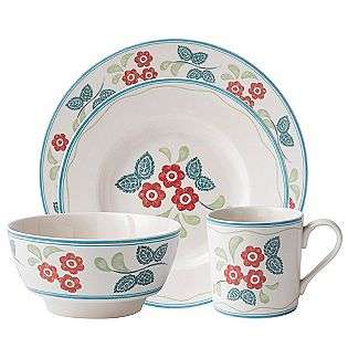 Farmhouse Kitchen Meadow Daisy 4pc Place Setting  Johnson Brothers