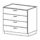   , Sitting Height Base Cabinets, Drawer Cabinets, Model B4040302448