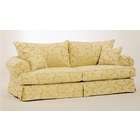 Designs 305 Slip Cover Sofa and love seat set with large rolled 
