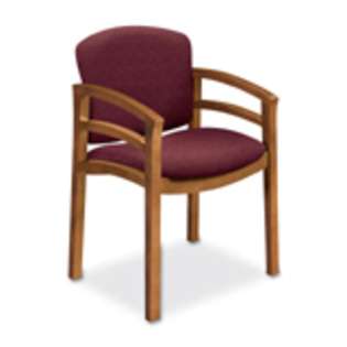 HON Invitation 2112 Double Rail Arm Chair 