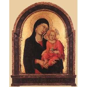  name Cambridge Altarpiece Madonna and Child, By Martini Simone Home
