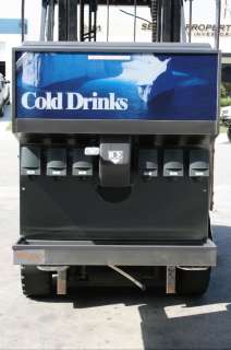 NEW SERVEND 6 FLAVOR SODA MACHINE W/ ICE DISPENSER KD30  