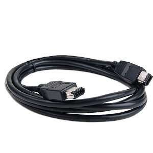  6 6 pin (M) to (M) IEEE 1394 Firewire Cable (Black 