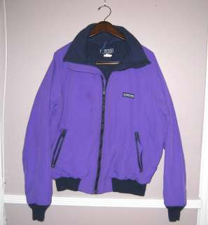 LANDSEND Purple Insulated Zipper Jacket Size M (38 40)  