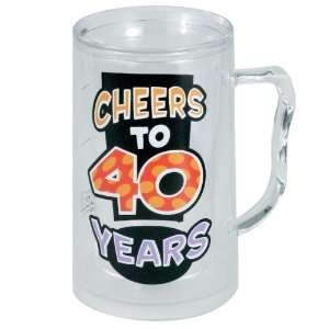    Lets Party By Cheers 40 Plastic Beer Mug 