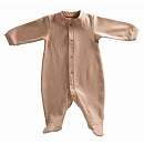 Tadpoles Footed Romper   Cocoa (0 3 Months)   Tadpoles   BabiesRUs