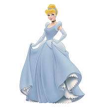 RoomMates Disney Princess   Cinderella Giant Peel & Stick Wall Decal 