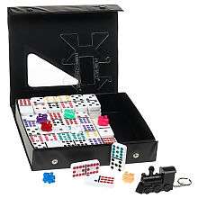   Train Double 12 Color Coded Dominoes   Puremco Inc.   