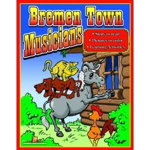 Remedia Publications 1052 Read & Color  Bremen Town Musicians