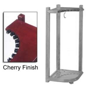 Eight Cue Heavy Duty Floor Rack (Cherry)  Sports 