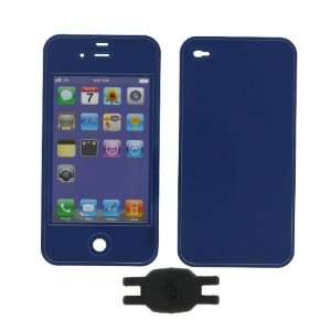  Blue Smart Touch Shield Decal Sticker and Wallpaper for Apple iPhone 