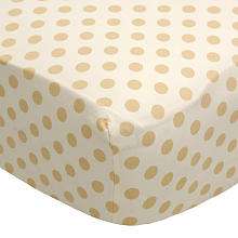 CoCaLo Snickerdoodle Fitted Crib Sheet   Cocalo   BabiesRUs