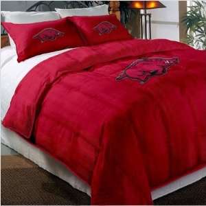  Northwest Arkansas Razorbacks Embroidered Comforter Set 