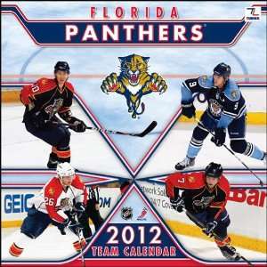 Florida Panthers 2012 Wall Calendar 12 X 12 Office 