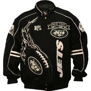    NFL New York Jets Big & Tall On Fire Jacket 5XL