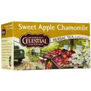 Celestial Seasonings Sweet Apple Chamomile Tea Bags, 20 ct, 6 pk 