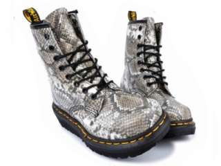 Dr Martens Womens Boots shoes SNAKESKIN Natural  