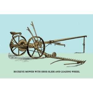   with Shoe Slide and Leading Wheel 24X36 Giclee Paper