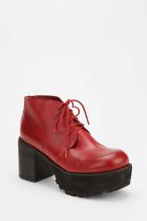 Red Deena & Ozzy Rayanne Leather Lace Up Boot  UrbanOutfitters