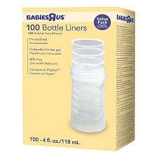   Us BPA Free Bottle Liners  100 Count   4oz   Babies R Us   BabiesR